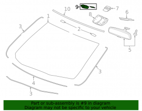 Rain sensor Honda Accord 13-17
