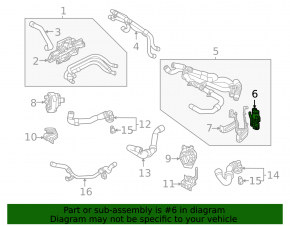 Audi Q4 e-tron Cooling System Valve 22-26