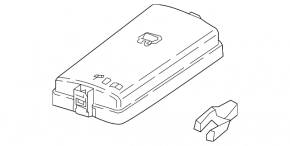Cover of the fuse box under the hood VW Golf 15-