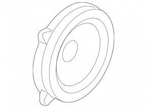 Front left door speaker BMW X3 F25 11-17 Harman Kardon