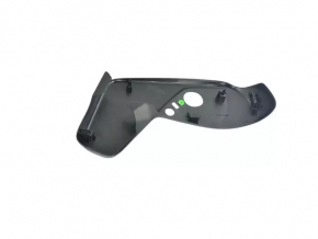 Right side passenger seat trim for Jeep Compass 17-26, black, manual, scratches