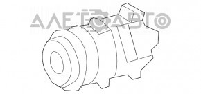 Lexus LS460 07-12 Air Conditioning Compressor