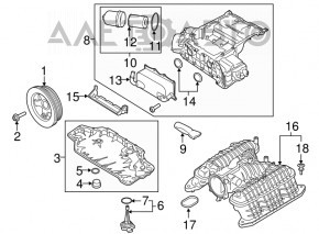 Engine Oil Level Sensor Porsche Macan 15-
