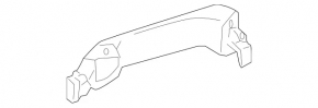 Mercedes X164 GL outer rear right door handle