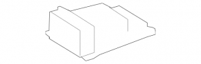 Mercedes W221 SRS airbag computer module