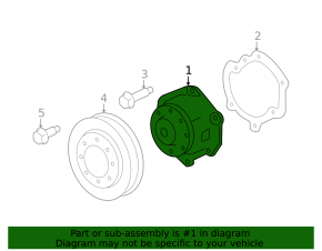 Pump cooling pump Cadillac CTS 14- 3.6