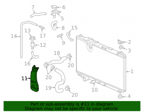 Expansion tank for cooling Acura ILX 16-22 2.4