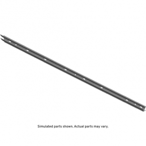Glass seal inside front left door Chevrolet Volt 11-15