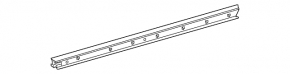 Glass seal inside front left door Chevrolet Volt 11-15