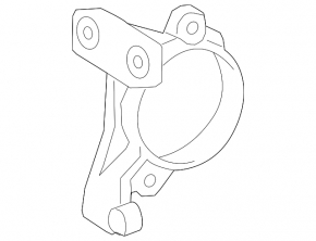 Front right axle shaft bracket for Toyota Rav4 19-25 Japan built