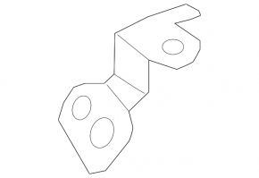 Porsche Cayenne 19-26 alarm siren bracket
