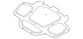 BMW X7 G07 19-25 Hood Insulation