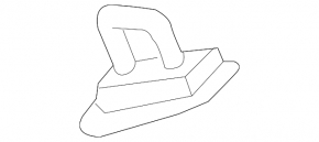 Mitsubishi Outlander 22-25 trunk lock hook