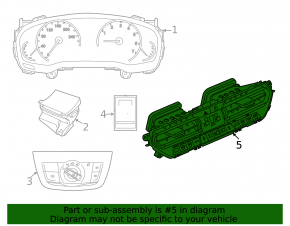 Climate control BMW X3 G01 22-24 with heating, with ventilation