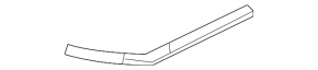 Hood seal left Nissan Murano z52 15-24