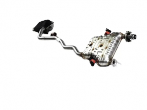 Exhaust line middle part with barrel right Jeep Grand Cherokee WK2 13-20 3.6 1 pipe