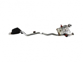 Exhaust line middle part with barrel right Jeep Grand Cherokee WK2 13-20 3.6 1 pipe