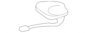 Antenna Toyota Camry v55 15-17 usa, missing chip