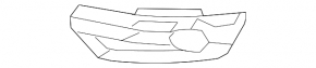 Lower grille front bumper left Audi Q5 8R 09-12 prerest, under fog lights SIGNEDA