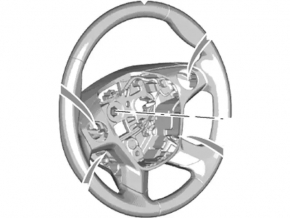 Ford Transit Connect MK2 13-18 bare steering wheel