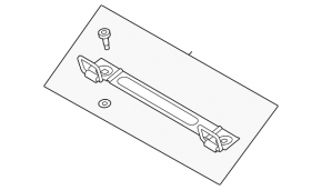 Seat mount rear row of seats 2 row right Ford Mustang Mach-E 21-23