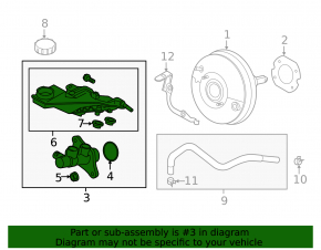Mazda CX-5 Master Brake Cylinder 17-24