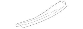 Door sill trim rear right Mercedes GLA 14-20