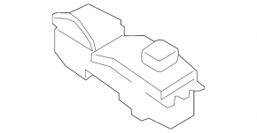 Volvo XC90 16-19 start/stop button with drive mode selection