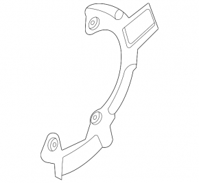 Front right brake disc cover for Kia EV6 22-24