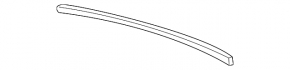 Rear bumper central molding VW Touareg 15-17