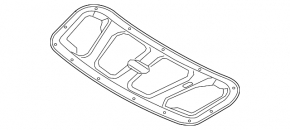 Kia Sorento 21-25 HEV, PHEV hood insulation