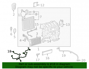 Heater wiring Toyota Rav4 19-25