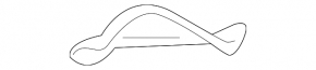 Muffler Tip Bracket Left Infiniti QX30 17-19