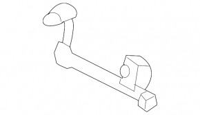 Front right body tilt sensor Lexus LX570 08-21