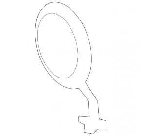 Tow Hook Cap Front Bumper Audi A4 B8 13-16