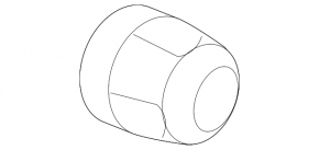 Wheel nut d19 M12x1.5 Honda Accord 13-17 type 1
