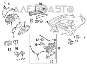 Climate control Mazda3 MPS 09-13