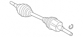 Front Left Axle Drive Ford Escape MK3 13-19 1.5T 1.6T 2.5