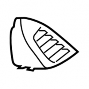 Front Panel Air Deflector Left Lincoln Nautilus 19-23