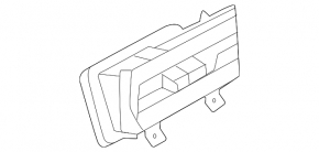 Lincoln Corsair 20-26 Center Console Air Vent