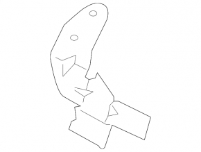 Bracket of the valve of the fuel vapor absorber BMW 5 G30 18- 530e hybrid