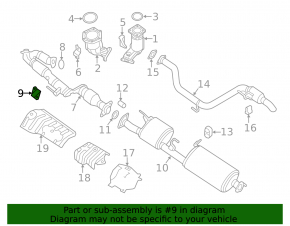 Nissan Pathfinder 13-20 Intake Pipe Bracket