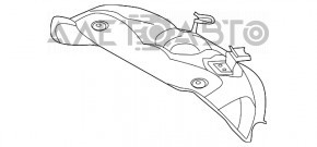 Collector protection Kia Forte 4d 14-18