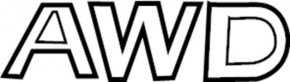 Emblem inscription AWD tailgate Infiniti QX50 19-20