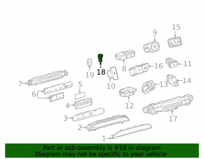 Toyota Prius 50 16-22 Light Sensor