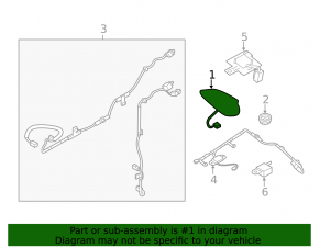 Mazda 6 fin antenna 18-21