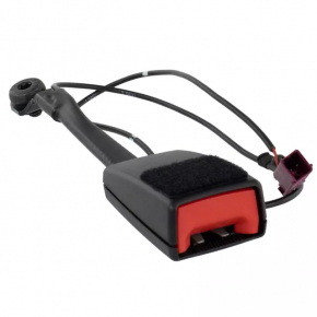 Ford Transit Connect MK2 13-18 passenger seat belt latch, black, with wire