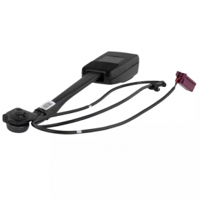 Ford Transit Connect MK2 13-18 passenger seat belt latch, black, with wire