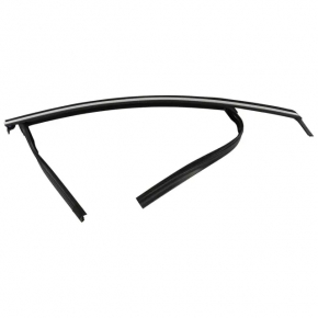 Upper front right door molding for Ford Fusion mk5 17-20 chrome with glass seal