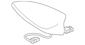Chevrolet Camaro 16-23 Type 1 Fin Antenna
